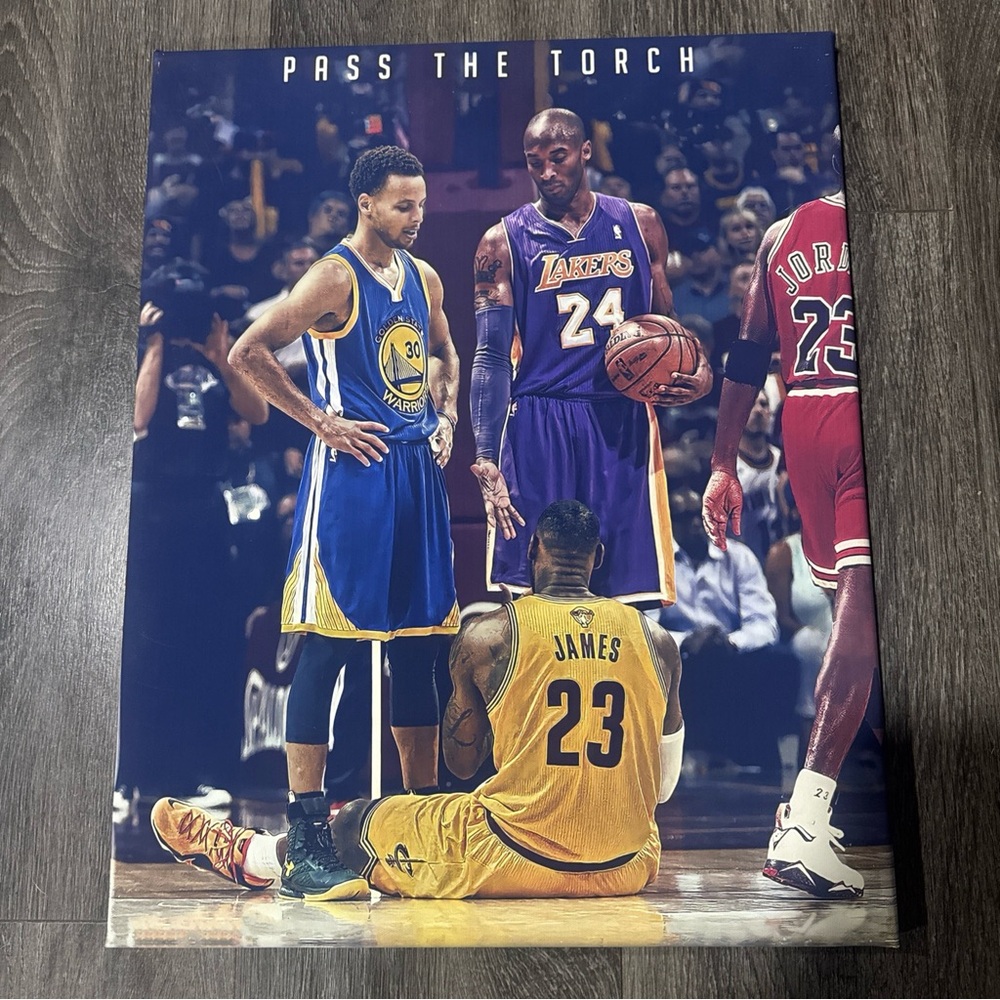 Pass the Torch Basketball Poster